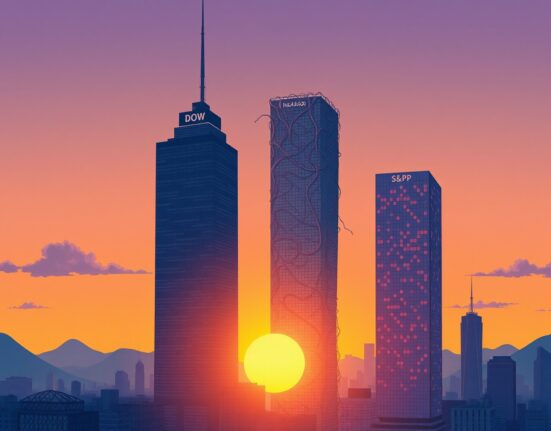 Analysis of US major indices closing lower in a broad market pullback.