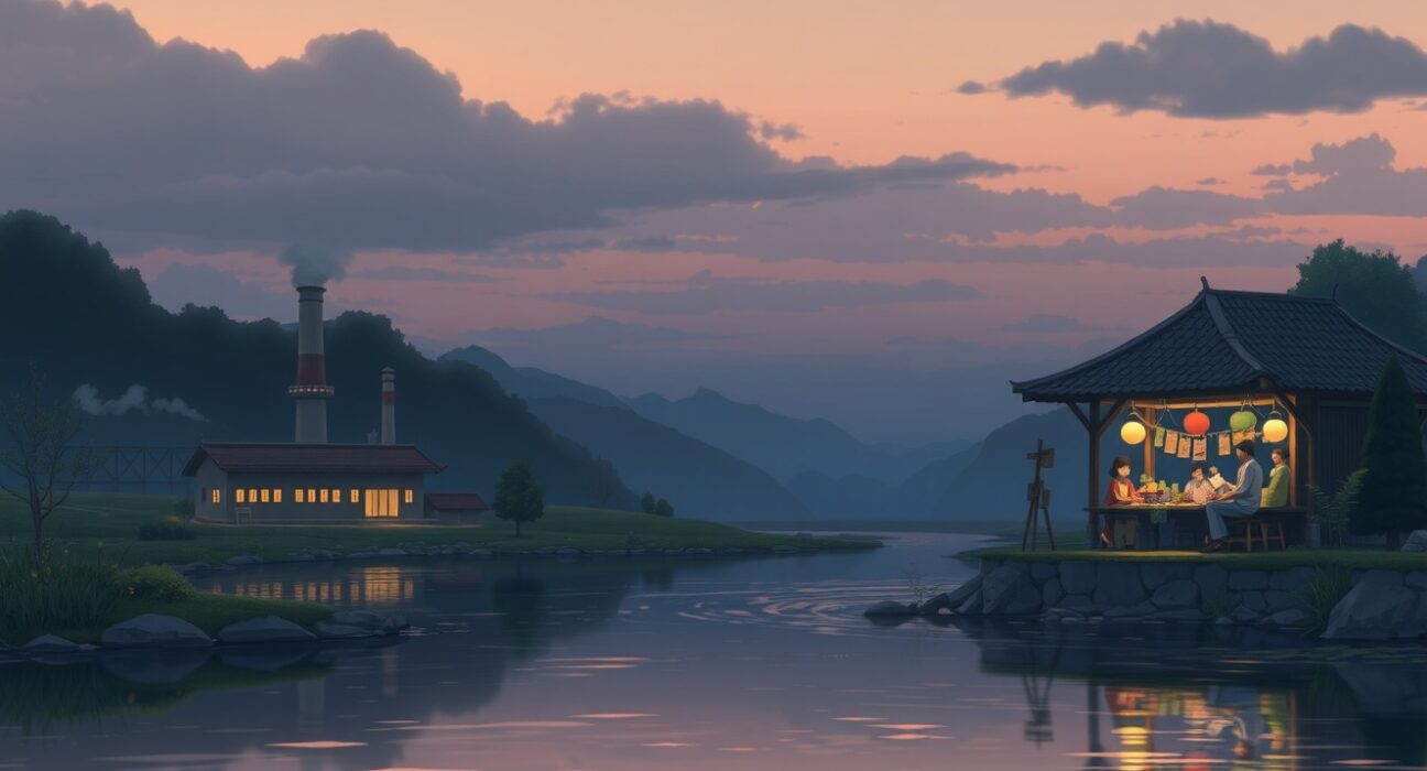 Illustration of US Manufacturing and Services PMI data showing a measured economic cooldown in February 2025.