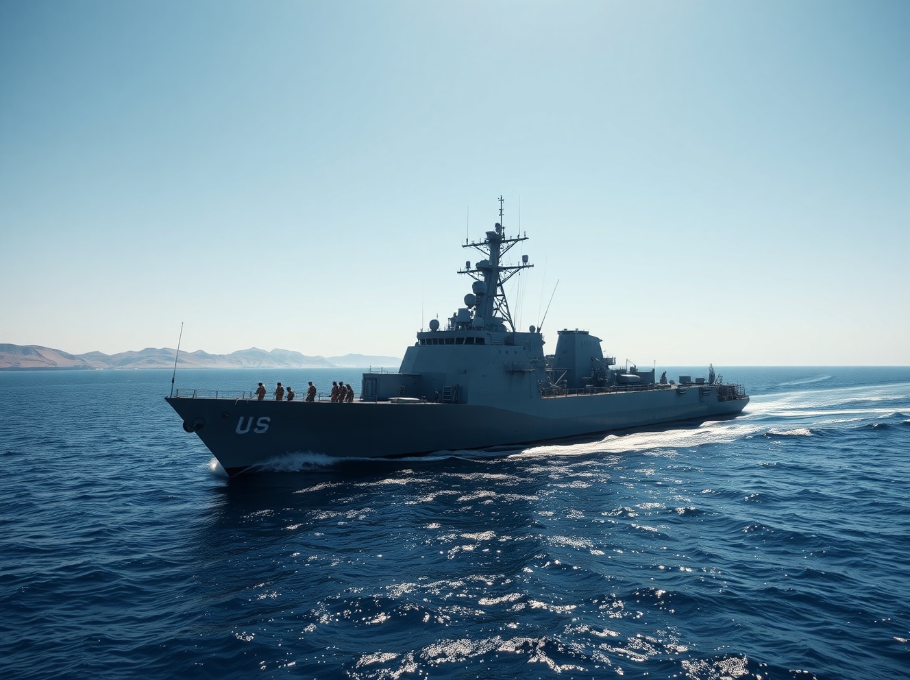 US Official: Military Ready to Enforce Iran Naval Blockade on Short Notice