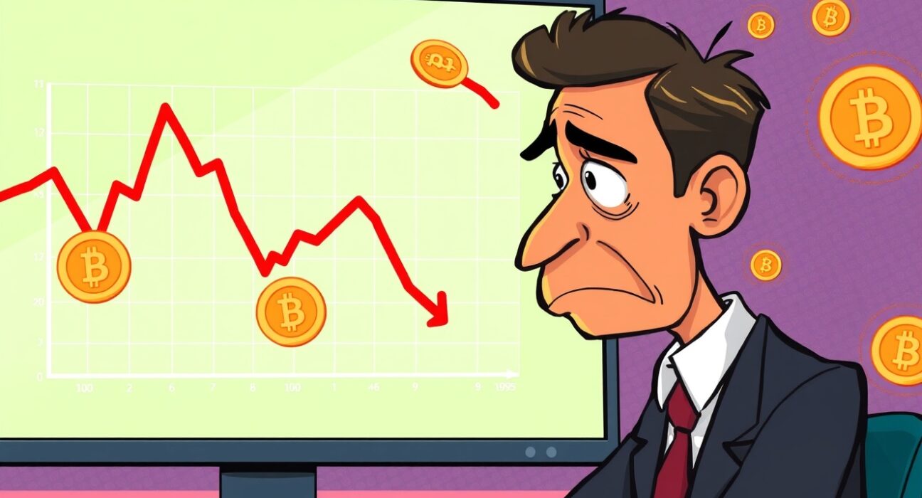 A person looking at a financial chart, representing the impact of the U.S. non-farm payrolls revision on the economy.