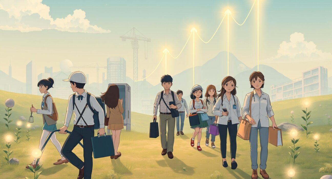 Analysis of US Nonfarm Payrolls showing modest January job gains and economic implications