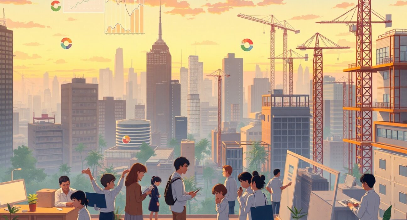 Analysis of US Nonfarm Payrolls data showing moderate job growth and its economic implications.