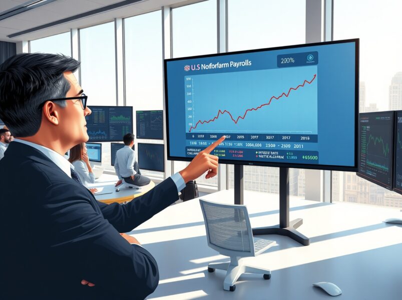 US Nonfarm Payrolls Reveal Crucial Moderate Job Growth as Traders Slash Fed Rate Cut Bets