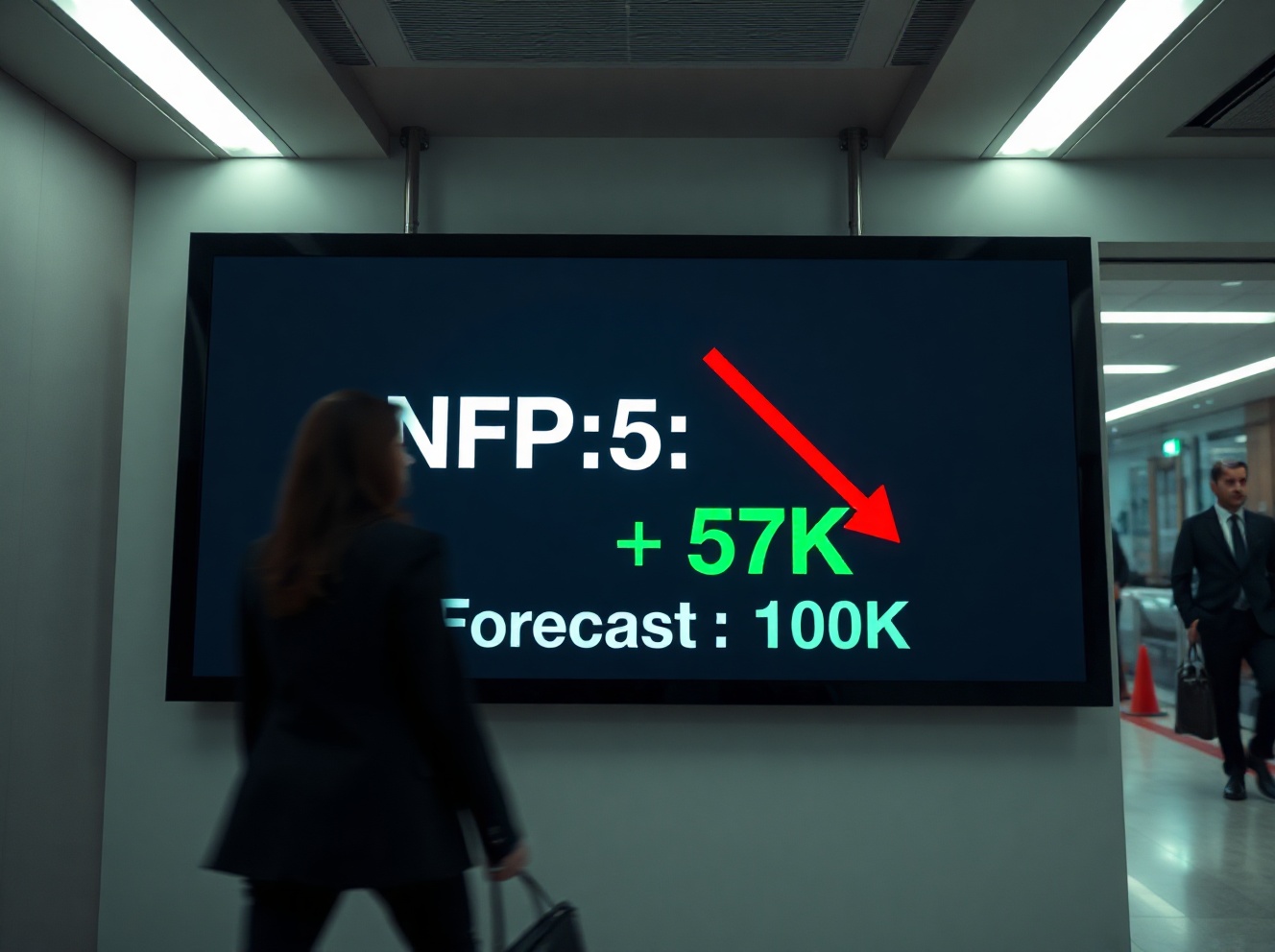 US Jobs Report Misses Mark: June Nonfarm Payrolls Hit Just 57K, Well Below 110K Forecast