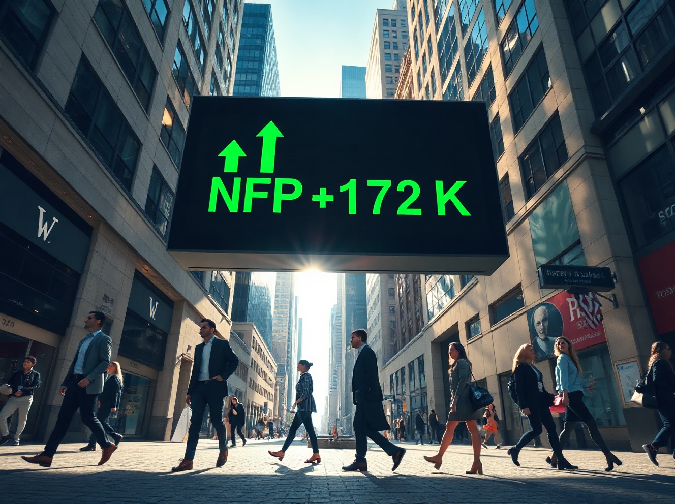 US Jobs Report Surges Past Expectations: Nonfarm Payrolls Rise 172K in May