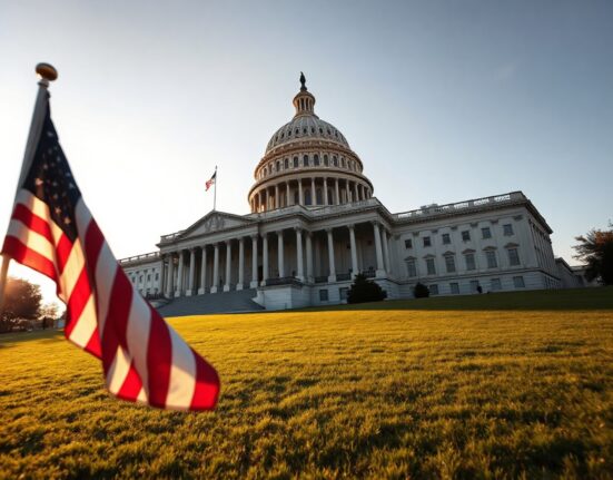 US Capitol building exterior on a clear day, representing the Senate's delayed Clarity Act vote.