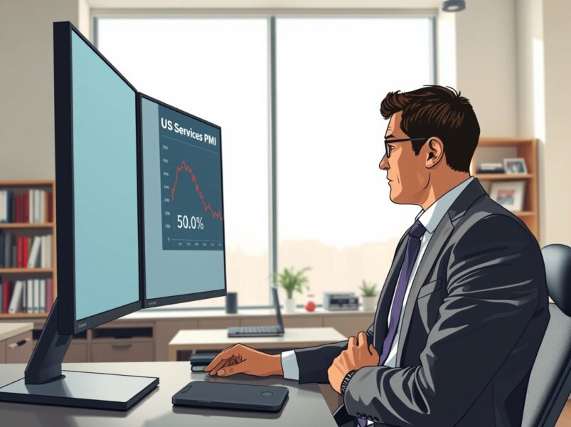 US Services PMI Plummets: S&P Global Index Posts First Contraction Since 2023