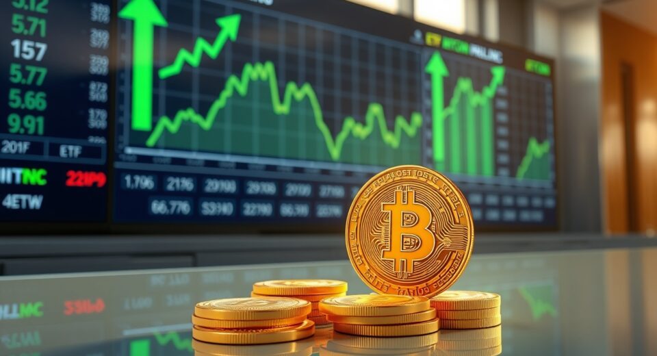 US spot Bitcoin ETFs see second day of net inflows as institutional investors pour capital into BlackRock IBIT and Fidelity FBTC