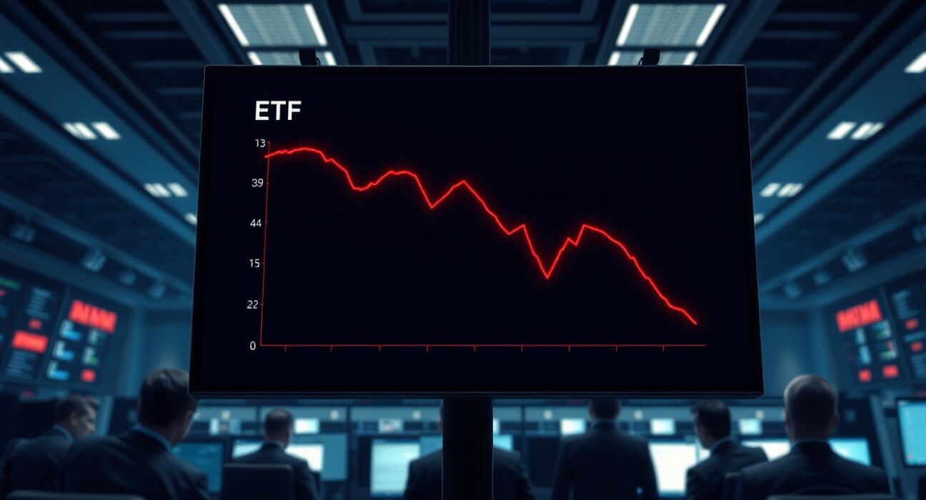 US spot ETH ETFs chart showing net outflows of $50.4 million on April 27