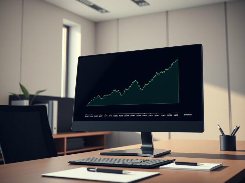 Analysis of US spot Ethereum ETF inflows showing a positive trend on a financial chart.