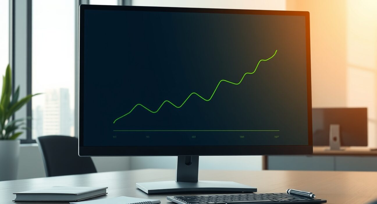 Analysis of rising U.S. spot Ethereum ETF investment inflows on a financial chart.