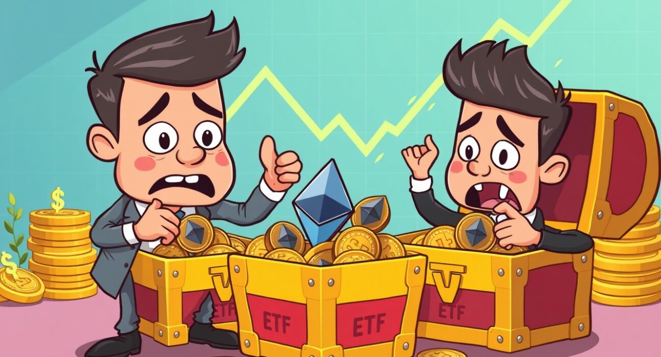 US spot Ethereum ETFs experiencing continuous investor withdrawals and declining confidence
