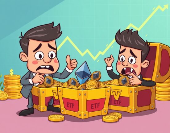 US spot Ethereum ETFs experiencing continuous investor withdrawals and declining confidence