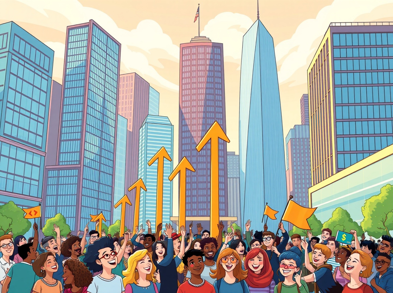 Surging US Stock Market: Major Indices Open Higher with Astonishing Gains