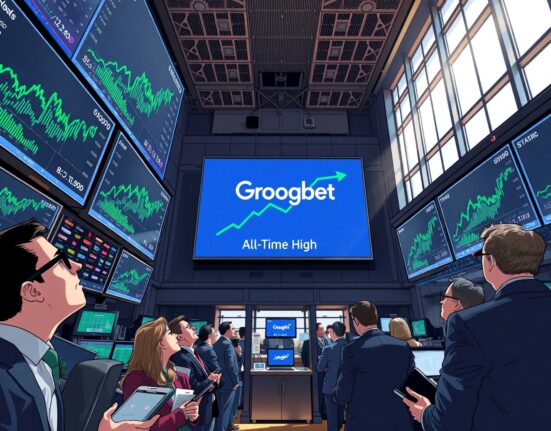 US stocks close higher as Alphabet hits all-time high on Wall Street trading floor