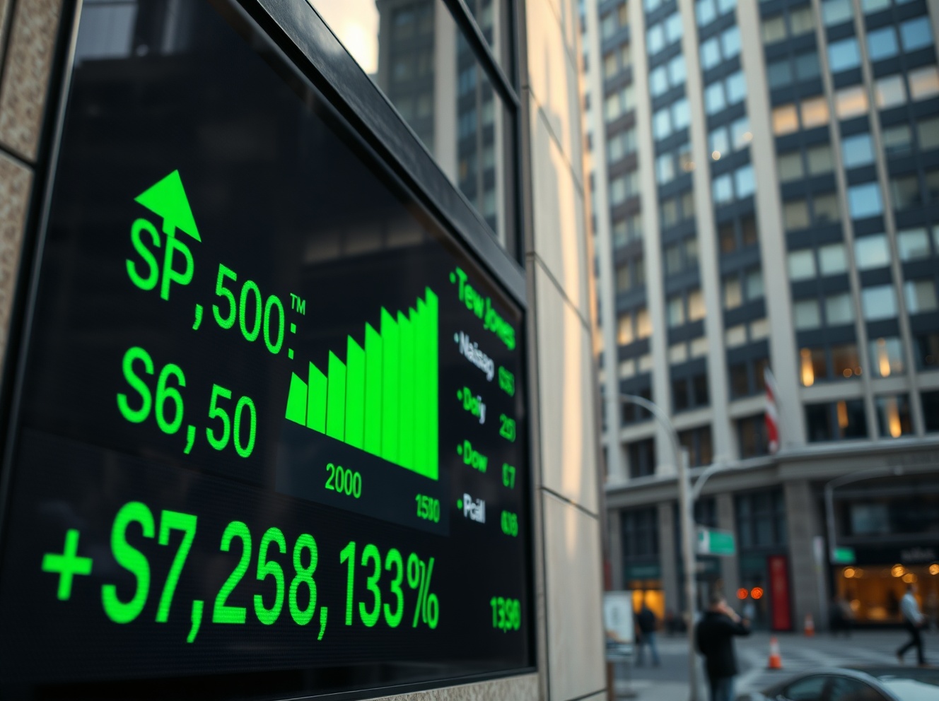 Wall Street Closes Higher: S&P 500, Nasdaq, and Dow Jones All in the Green