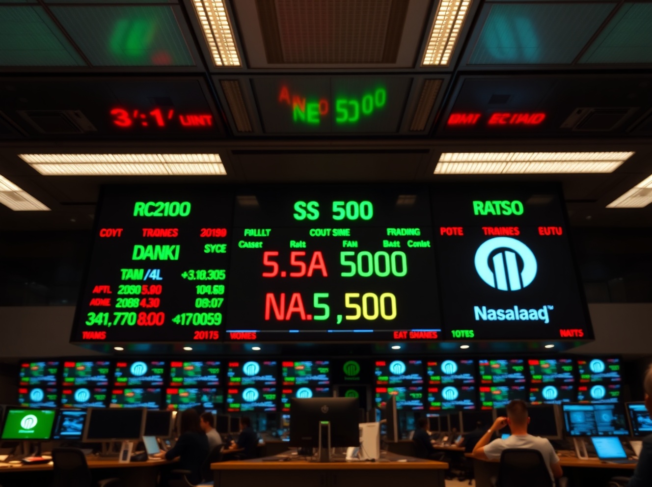 Wall Street Ends Mixed: Dow Gains While Nasdaq Slips