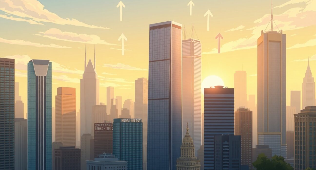 Analysis of US stock market mixed opening showing divergent index performance and economic context