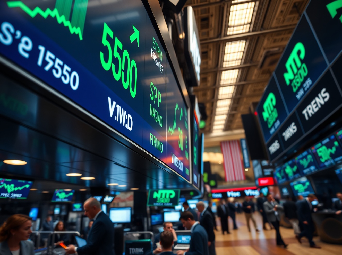Wall Street Opens Higher as Major Indices Gain Ground