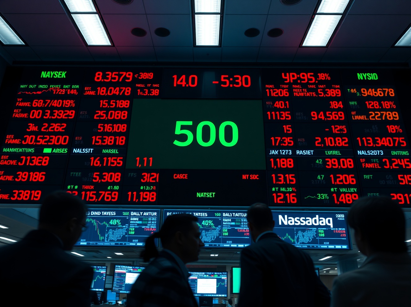 Wall Street Opens Lower: Nasdaq Drops 1.1% as Micron Leads Tech Sell-Off