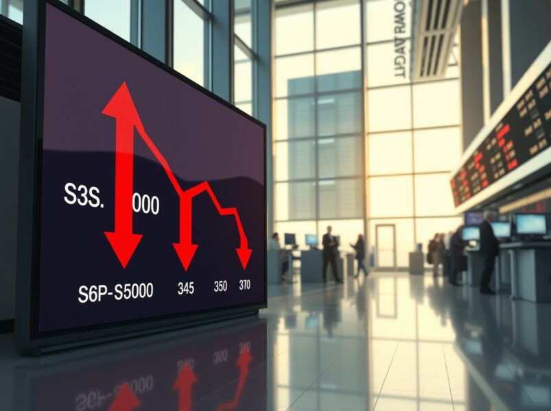 US Stocks Open Lower: Market Decline Sparks Investor Caution Today