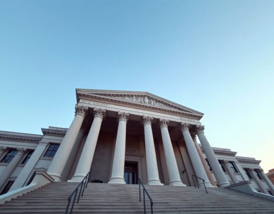 Exterior of the U.S. Court of International Trade building in New York City.