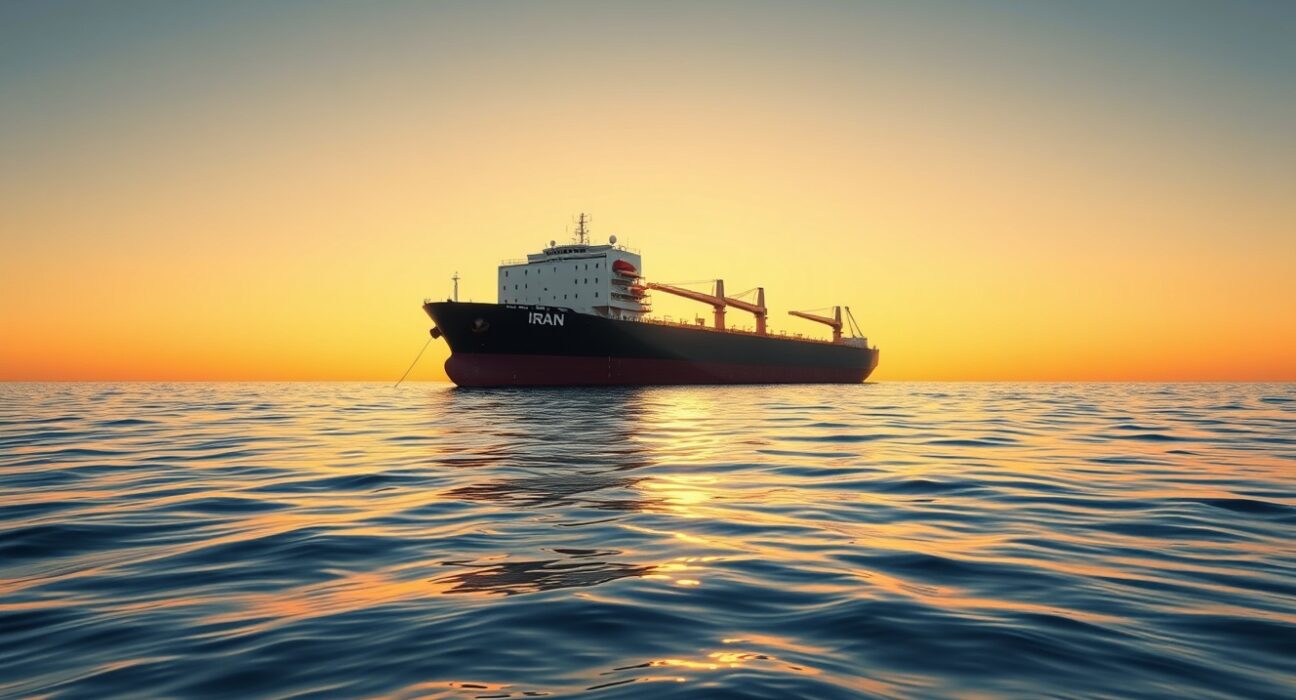 Oil tanker carrying Iranian oil on water as US Treasury considers sanctions relief