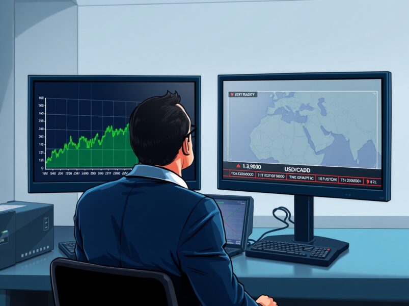 USD/CAD Soars to 1.3900 as Fears of Escalating Middle East War Trigger Market Havoc