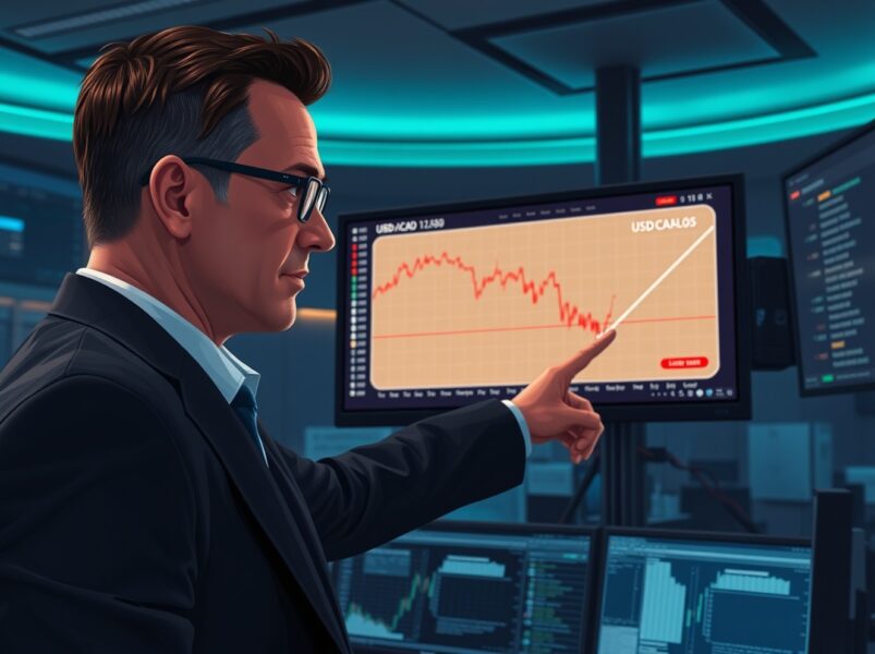USD/CAD Bearish Momentum Intensifies: Scotiabank Targets March Lows Amid Weakening Dollar