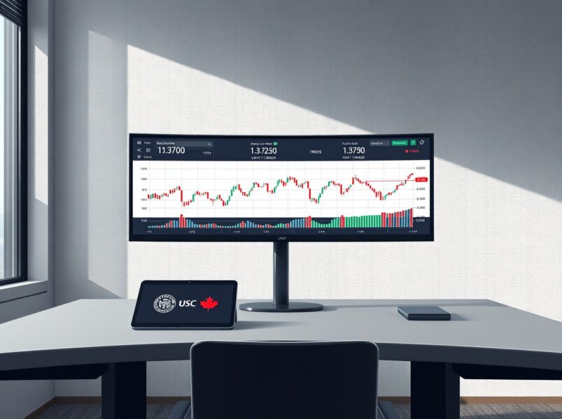 USD/CAD Analysis: Currency Pair Slides Toward 1.3700 as BoC Holds Firm, Critical Fed Decision Looms