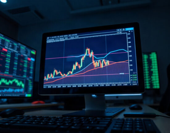 USD/CAD forex chart showing price consolidation below 1.3900 and the 200-SMA