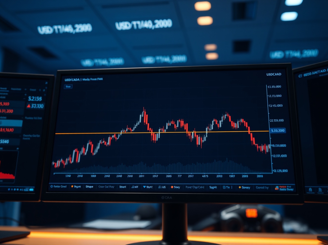 USD/CAD Flat Below 1.3700 as 100-Day EMA Caps Gains: Technical Outlook