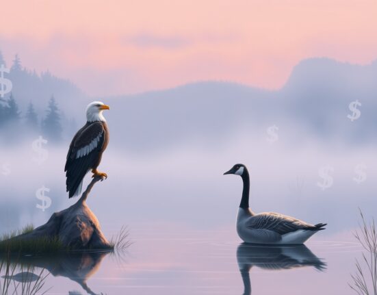 USD/CAD forecast analysis showing consolidation near key resistance level for forex traders