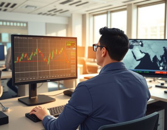 USD/CAD price forecast analysis on trading desk during US-Iran geopolitical tensions