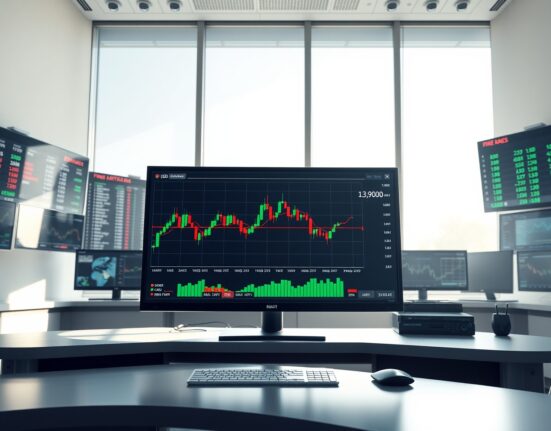 Forex trading chart showing the USD/CAD currency pair hesitating at the 1.3900 level during market analysis.