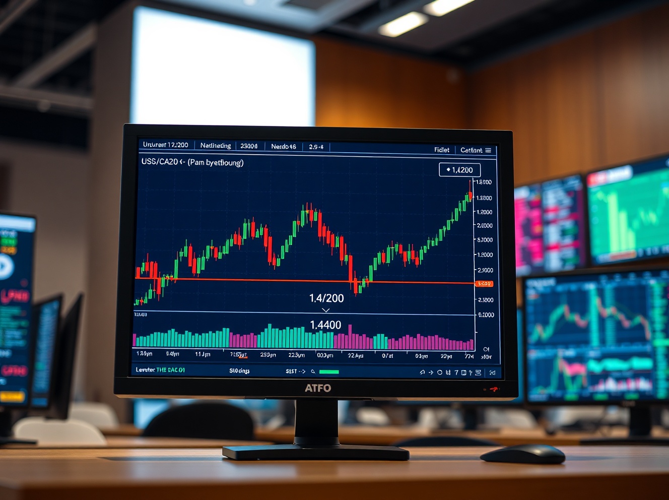 USD/CAD Holds Below 1.4200 as Overbought Signals Cap Gains