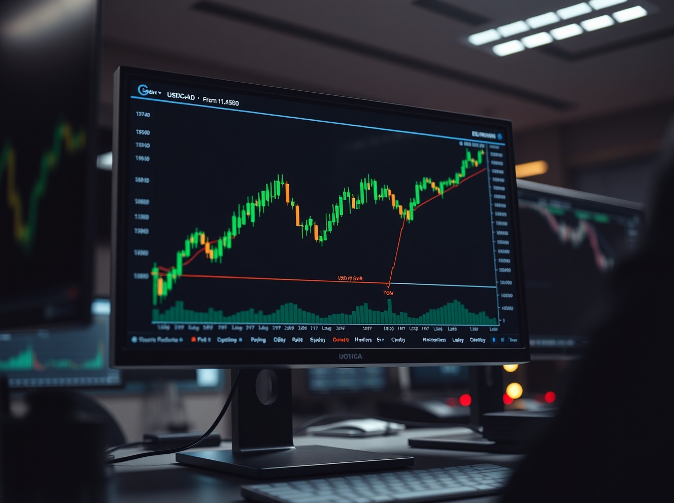 USD/CAD Rebounds Above 1.4050: Constructive Outlook Holds Above 100-Day SMA