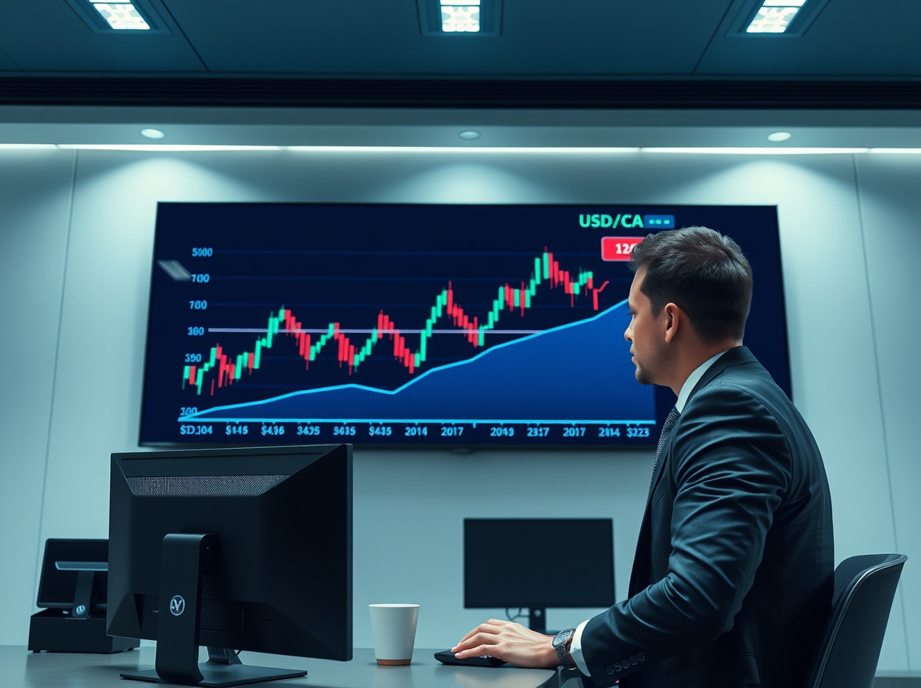 USD/CAD Rises as Canadian Jobs Data Misses Expectations, Pressuring the Loonie