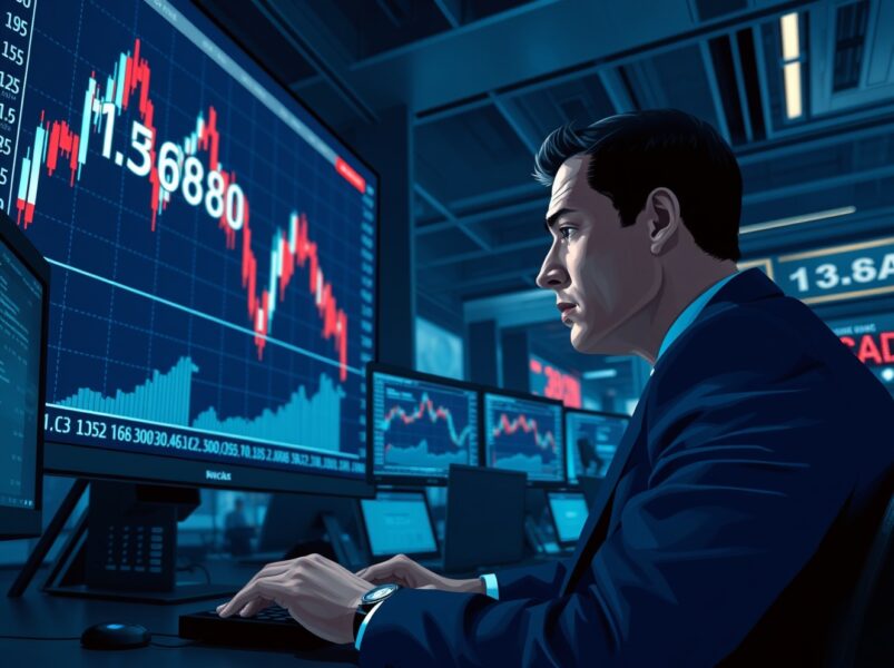 USD/CAD Whipsaws Around 1.3680 as Fed Holds Rates with Most Dissents Since 1992 — A Volatile Signal