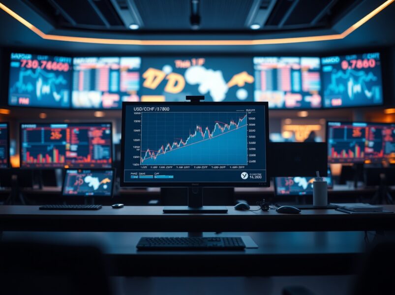 USD/CHF Holds Above 0.7800 as Risk-Off Mood Surges: US Dollar Strengthens Sharply