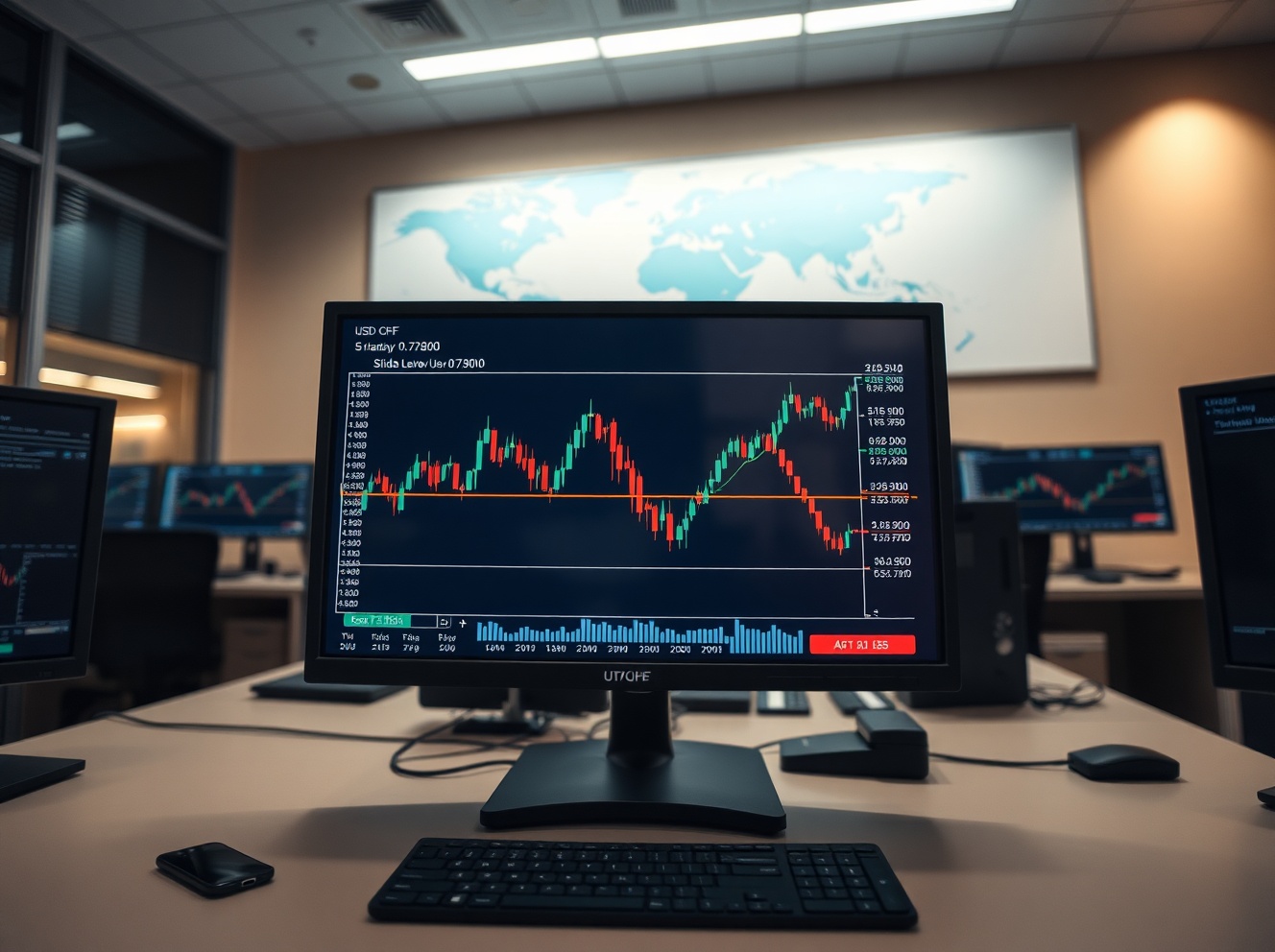 USD/CHF Consolidates Below 0.7900 as Market Awaits Iran News