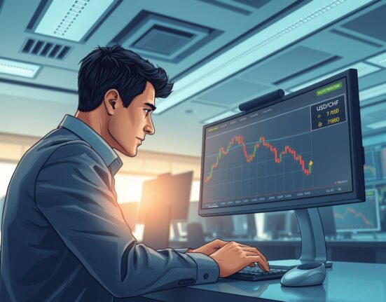 Trader analyzes USD/CHF forex pair crashing to 0.7960 amid US Dollar weakness.