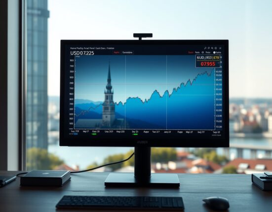 USD/CHF forex chart analysis showing price movement amid Middle East uncertainty and US Dollar strength.