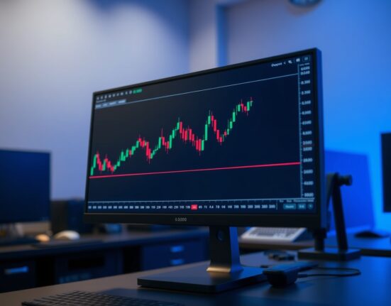 Financial chart showing USD/CHF false breakout above 0.8100 level and subsequent pullback