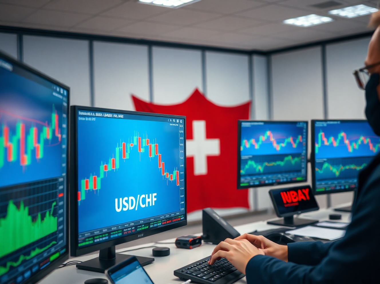 USD/CHF Forecast: Bearish Flag Points to 0.8145 as Support Test Looms