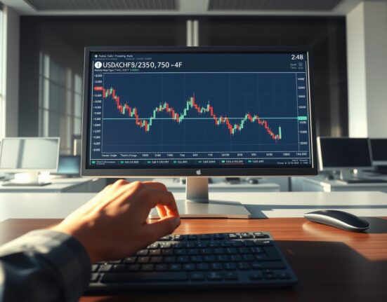 USD/CHF forex chart analysis showing US Dollar decline ahead of Federal Reserve decision