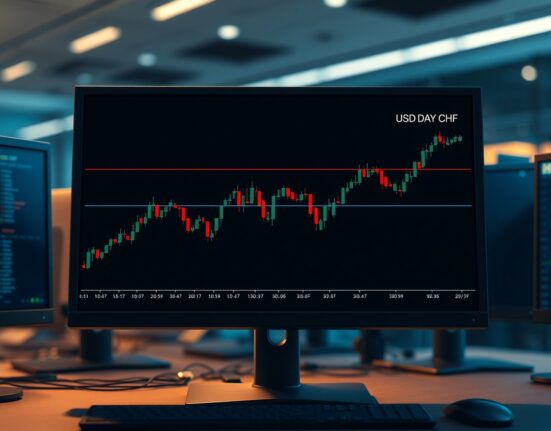 USD/CHF price forecast chart showing rallies capped below 100-day and 200-day SMAs, indicating bearish resistance.