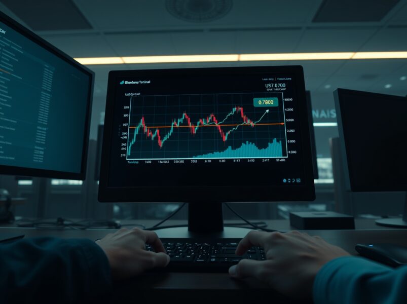 USD/CHF Holds Steady Near 0.7800 as US Dollar Firms on Critical US-Iran Tensions