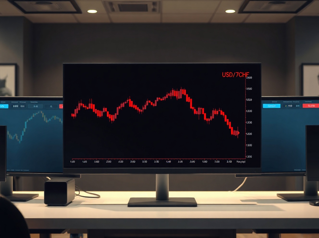 USD/CHF Price Forecast: Bearish Pressure Builds as 0.7930 Support Nears