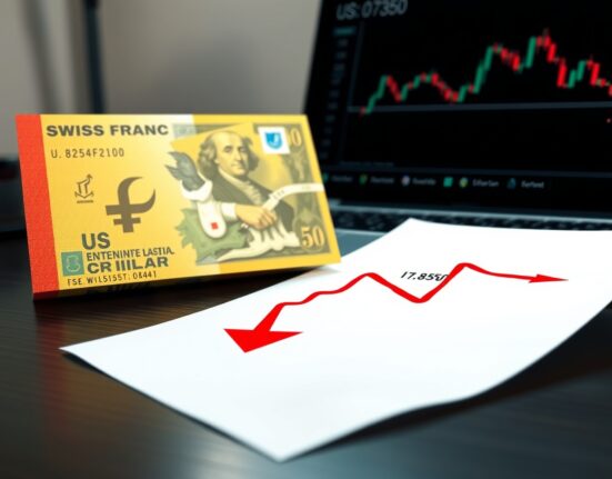 USD/CHF price forecast technical analysis showing the pair trading below the 0.7850 resistance level near key moving averages.